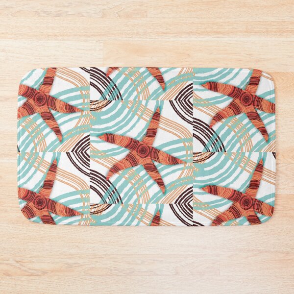Item preview, Kawaii Starfish Ocean Pattern designed and sold by Pryhozha.