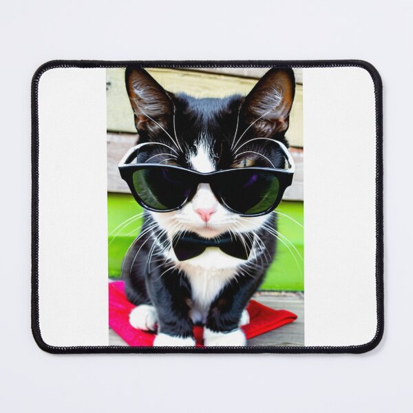 Item preview, Animals - Black and White Cat, Cool Humor and Internet Pop Culture designed and sold by DoodyPets.
