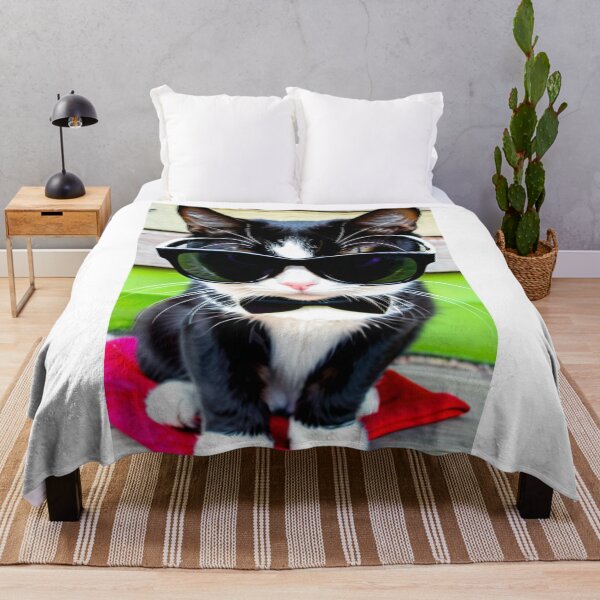 Item preview, Animals - Black and White Cat, Cool Humor and Internet Pop Culture designed and sold by DoodyPets.