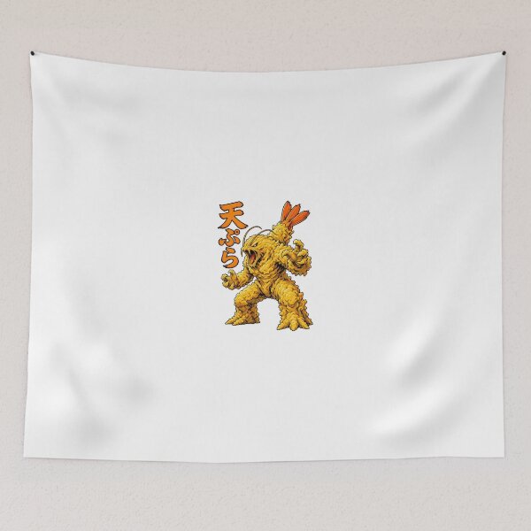 Item preview, Tempura Kaiju Shrimp Monster Japanese Food designed and sold by Studio Cozy.