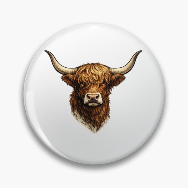 Item preview, highland cow designed and sold by PeterPunkt.