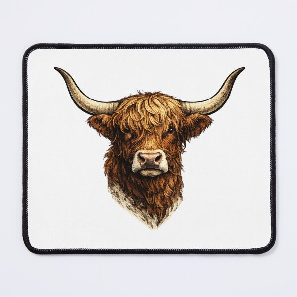 Item preview, highland cow designed and sold by PeterPunkt.