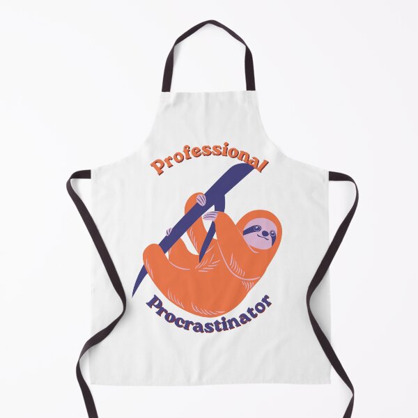 Item preview, Professional Procrastinator Funny Sloth designed and sold by namasteindia1.