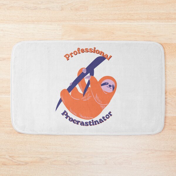 Item preview, Professional Procrastinator Funny Sloth designed and sold by namasteindia1.
