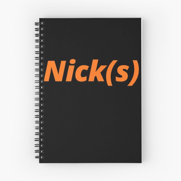 Item preview, Funny Nickname Wordplay Typography Design For Anyone Named Nick Or Nicolas designed and sold by Chaya Reid.