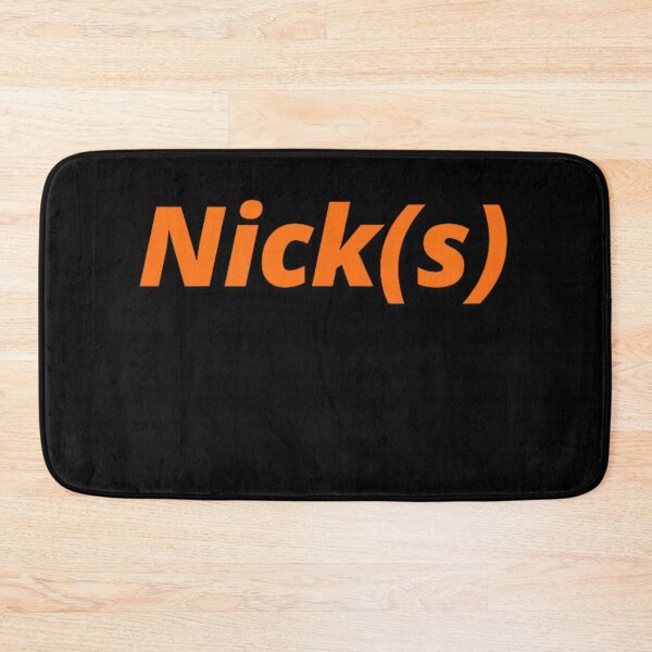 Item preview, Funny Nickname Wordplay Typography Design For Anyone Named Nick Or Nicolas designed and sold by Chaya Reid.