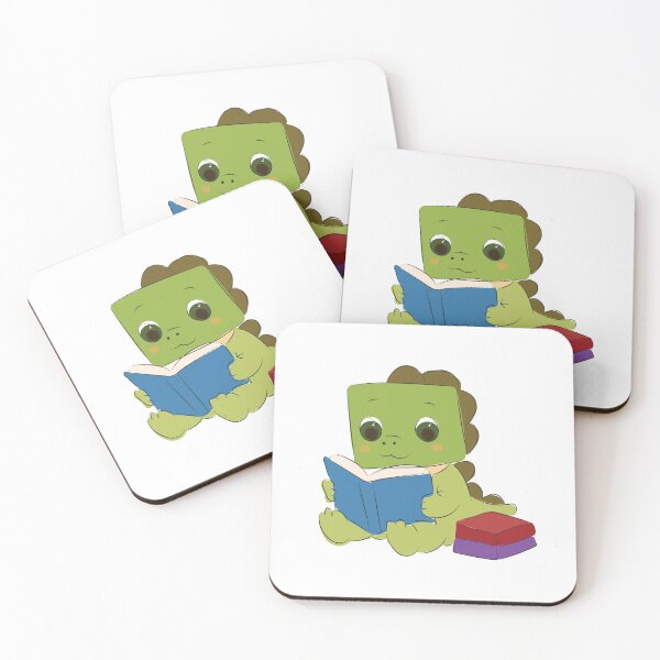 Item preview, Cute Dino Read Book designed and sold by merona-design.