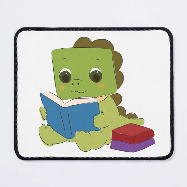 Item preview, Cute Dino Read Book designed and sold by merona-design.