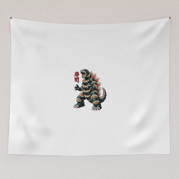 Item preview, Sushi Kaiju Monster Japanese Food Roll designed and sold by Studio Cozy.
