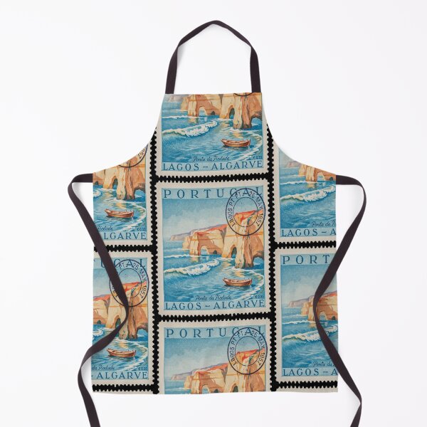 Item preview, Lagos Algarve Portugal Coastal Postage Stamp Sticker designed and sold by stickercuffs.