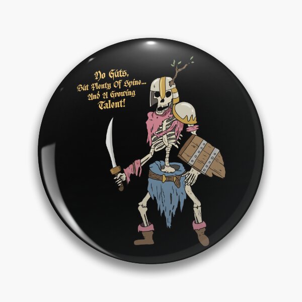 Item preview, No Guts, Plenty of Spine - Skeleton Knight designed and sold by SoftArtifact.