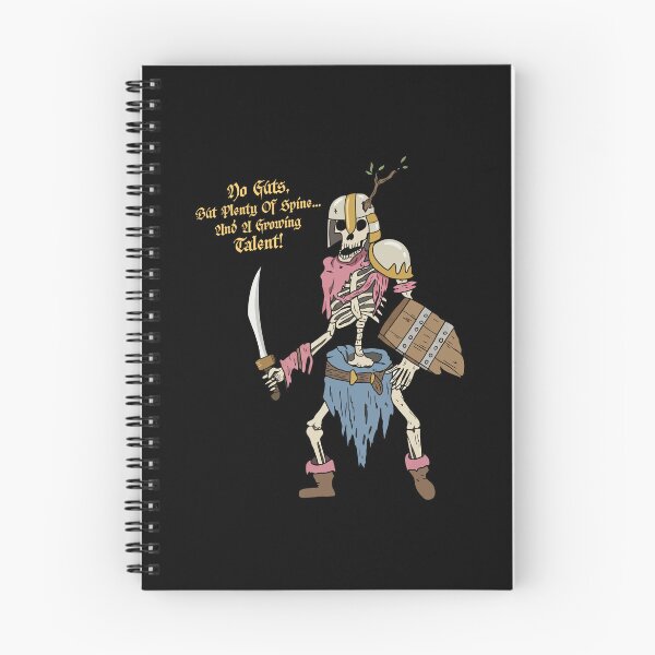 Item preview, No Guts, Plenty of Spine - Skeleton Knight designed and sold by SoftArtifact.
