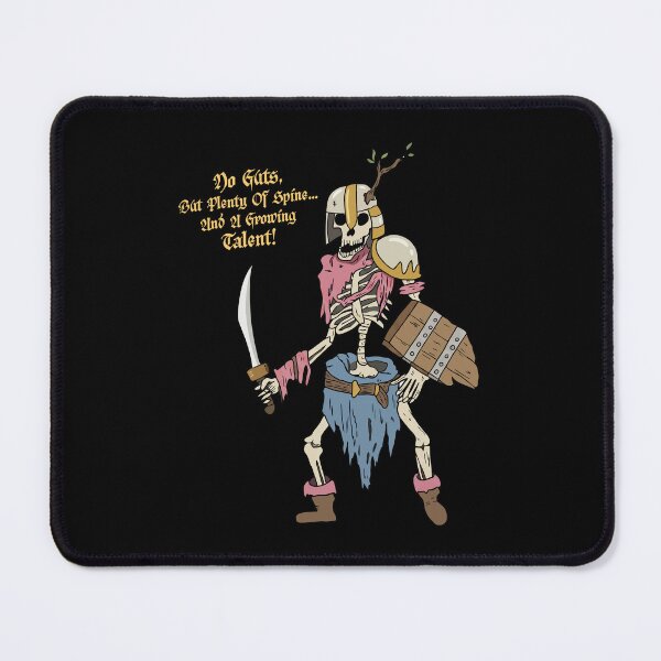 Item preview, No Guts, Plenty of Spine - Skeleton Knight designed and sold by SoftArtifact.