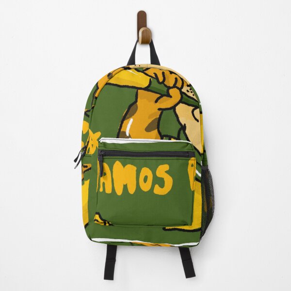 Item preview, Awkward Animal Hat Club – Vamos Brasil! | Cute Leopard Football Fan Sticker designed and sold by chupichapa.