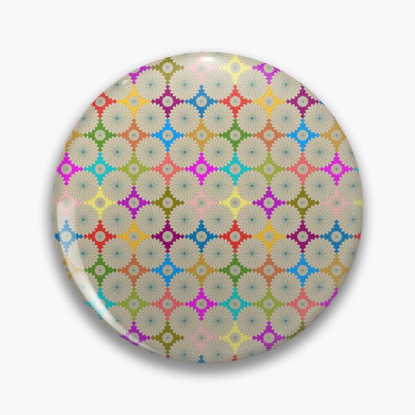 Item preview, Geometric Bursting Rosettes designed and sold by Finding Fortuity.