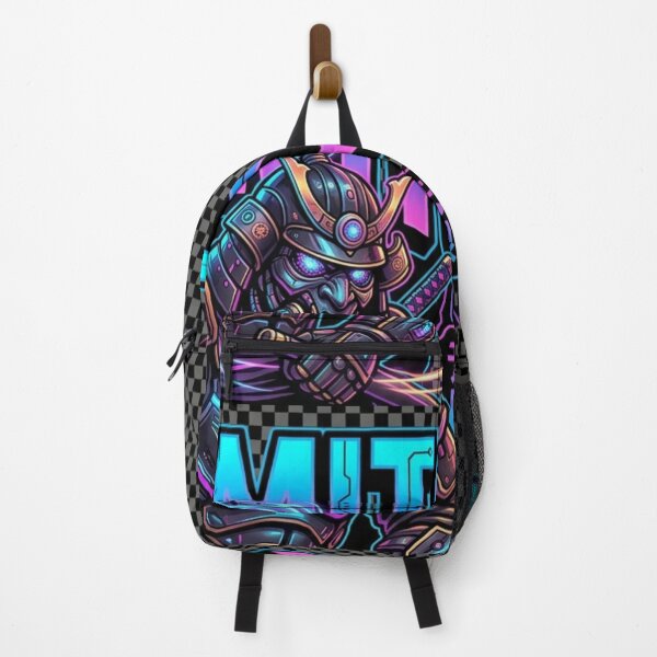Item preview, Cyber Samurai No Limits - Futuristic Neon Streetwear Graphic designed and sold by alalame.