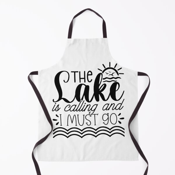 Item preview, The Lake Is Calling and I Must Go – Lake Life Adventure Design designed and sold by EmeraldeaArt.