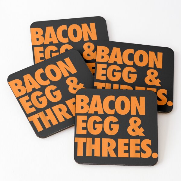 Item preview, Funny Basketball Shooting Pun Bacon Egg And Threes Sports Breakfast Lovers designed and sold by Phil Ben.