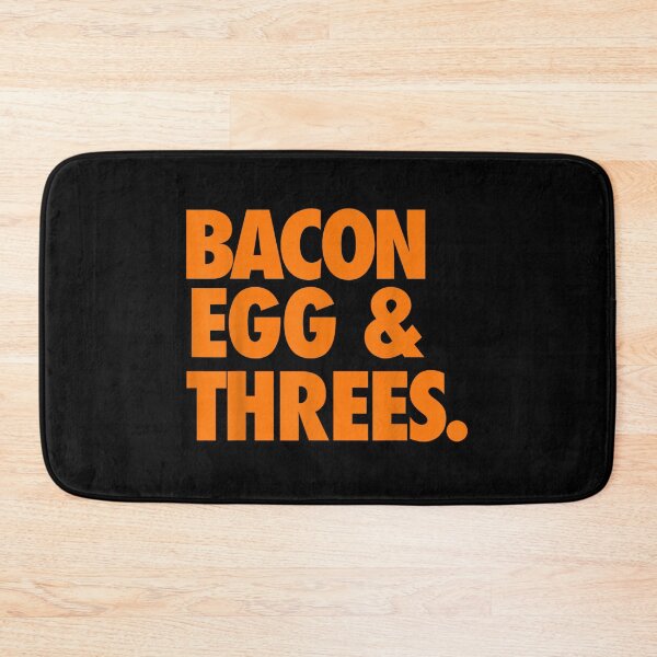 Item preview, Funny Basketball Shooting Pun Bacon Egg And Threes Sports Breakfast Lovers designed and sold by Phil Ben.