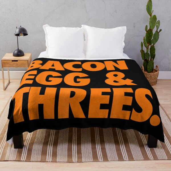 Item preview, Funny Basketball Shooting Pun Bacon Egg And Threes Sports Breakfast Lovers designed and sold by Phil Ben.