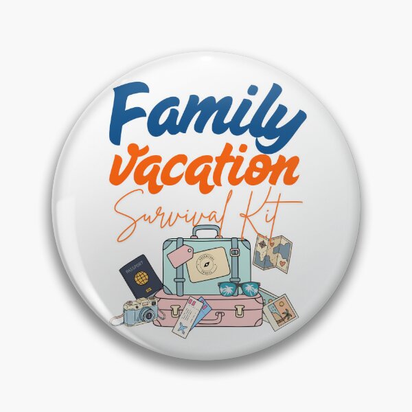 Item preview, Family Vacation Survival Kit Fun Family Holiday Gift designed and sold by DesignedByMarty.
