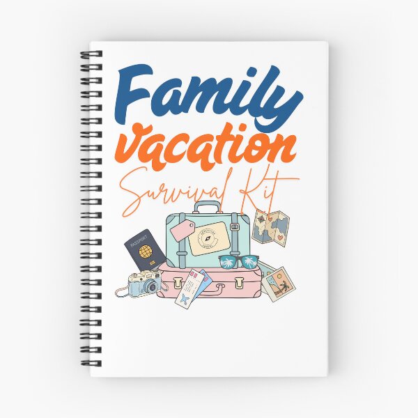 Item preview, Family Vacation Survival Kit Fun Family Holiday Gift designed and sold by DesignedByMarty.