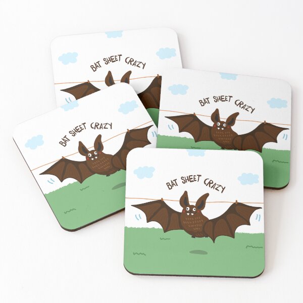 Item preview, Bat sheet crazy designed and sold by littleredcheeks.