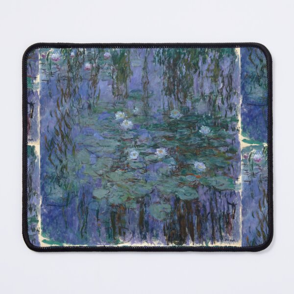 Item preview, Blue Water Lilies Pond Reflections designed and sold by artofuniverse.