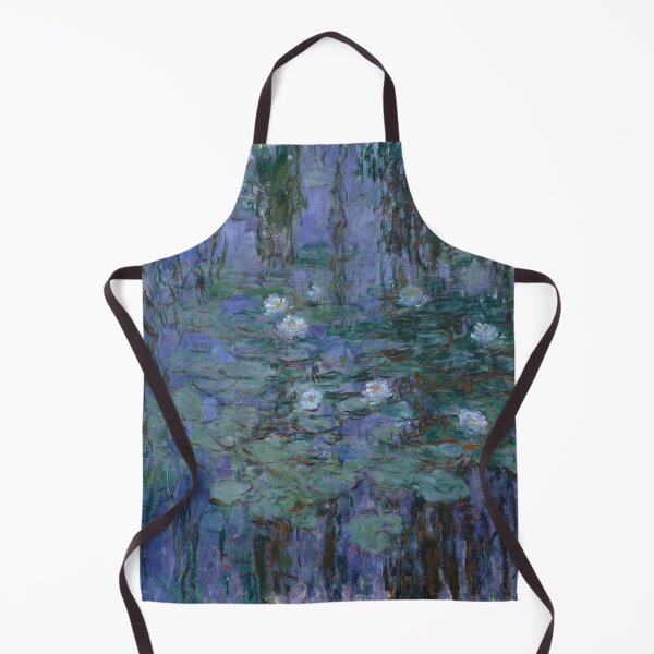 Item preview, Blue Water Lilies Pond Reflections designed and sold by artofuniverse.