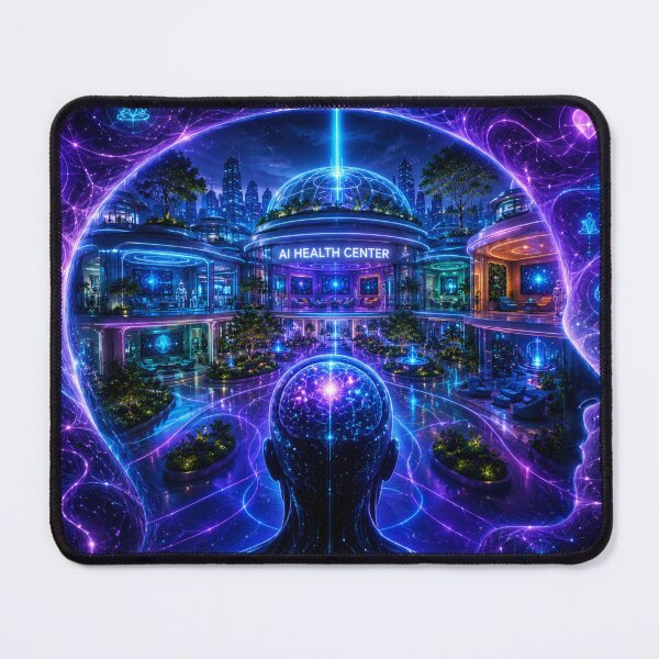 Item preview, Inside the AI Mind - Cybernetic Health Center designed and sold by bbbpetr100.