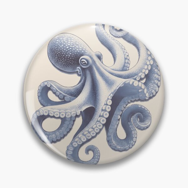 Item preview, Octopus Vintage Japanese Art – Ocean Creature Graphic T-shirt designed and sold by ZyxDes.