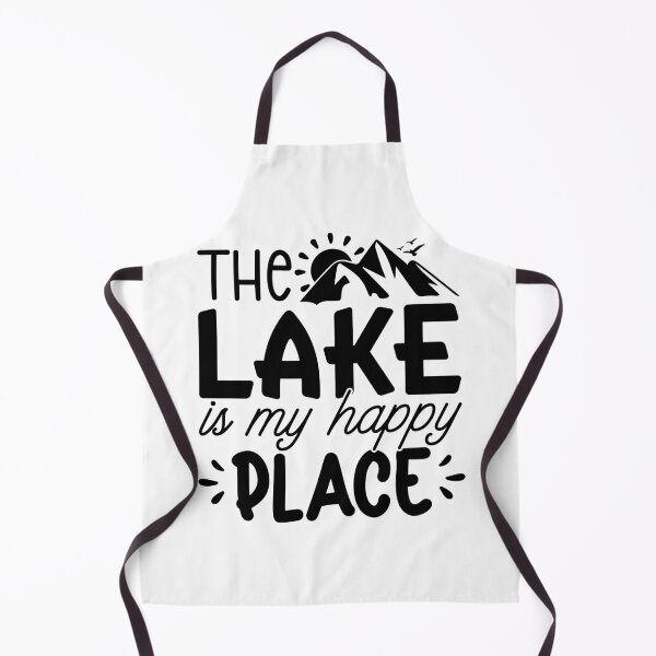 Item preview, The Lake Is My Happy Place – Peaceful Lake Life Design designed and sold by EmeraldeaArt.