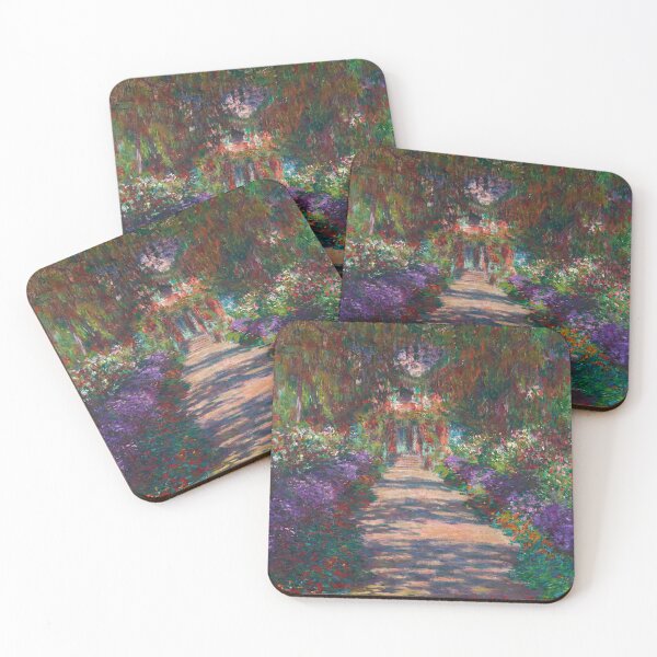 Item preview, Garden Path at Giverny in Bloom designed and sold by artofuniverse.