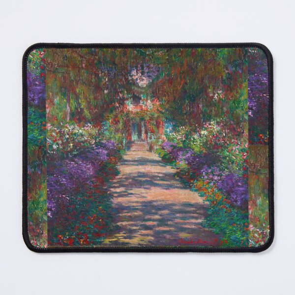 Item preview, Garden Path at Giverny in Bloom designed and sold by artofuniverse.