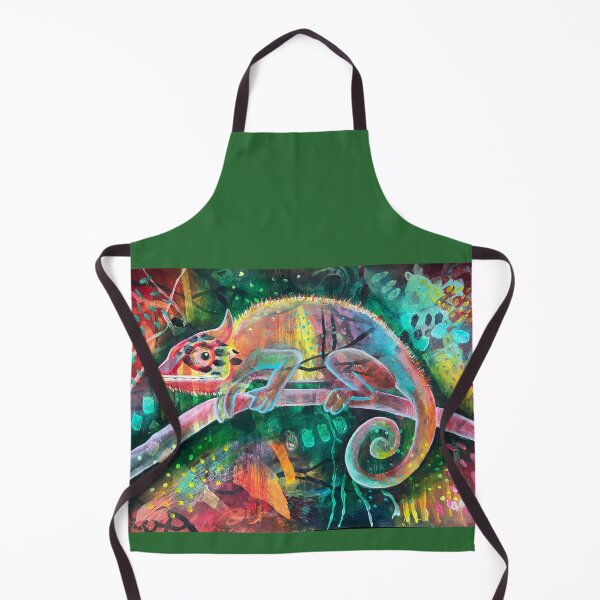 Item preview, Abstract Collage Chameleon designed and sold by Iceskater65.