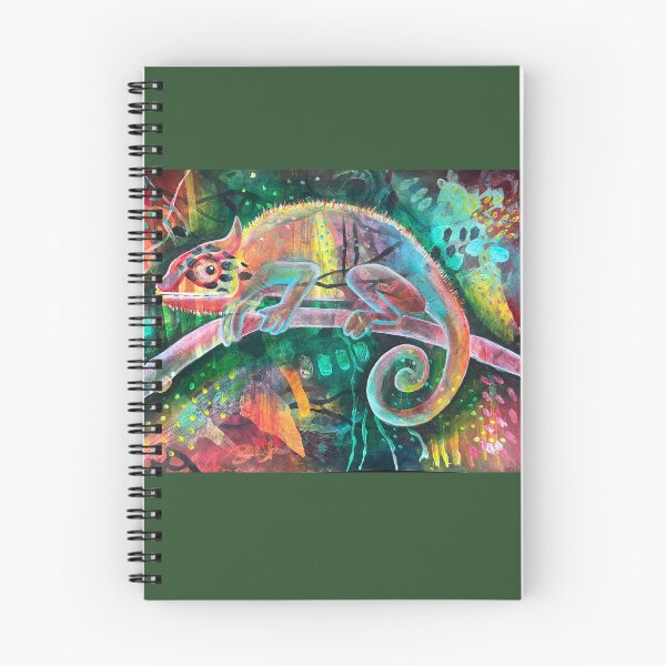 Item preview, Abstract Collage Chameleon designed and sold by Iceskater65.