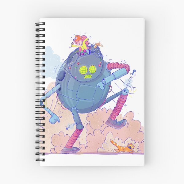 Item preview, Little Pilot, Defective Robot and Scared Cat designed and sold by Diegofunck.