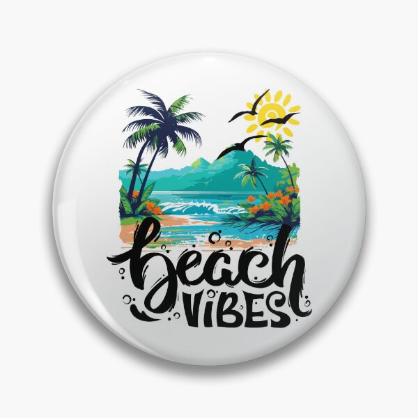Item preview, Beach Vibes Beach Lovers Coastal Style designed and sold by DesignedByMarty.