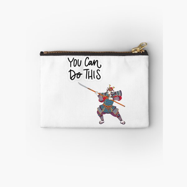 Item preview, You Can Do This Samurai Warrior Motivation Sticker | Inspirational Japanese Warrior Quote Good quote positive vibe You can do this Chinese warrior  designed and sold by JessLamunn89.