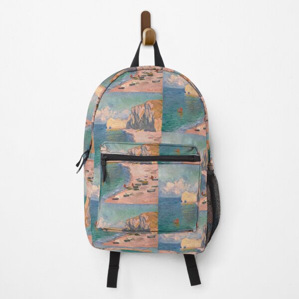 Item preview, Étretat Cliffs and Beach at Sunset designed and sold by artofuniverse.