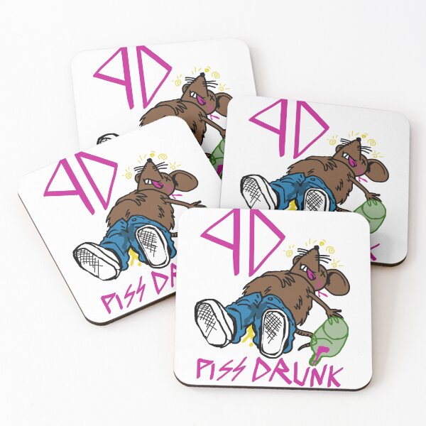 Item preview, Baker skateboards piss drunk rat vintage designed and sold by Paintbase.