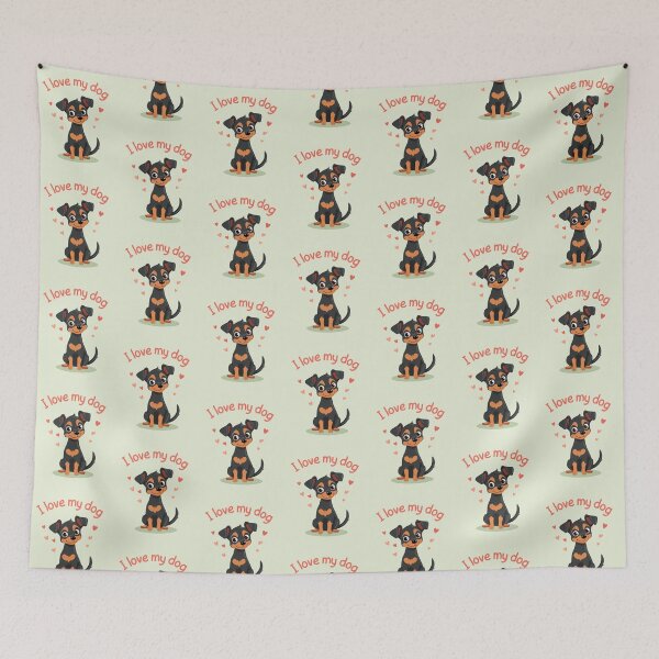Item preview, I Love My Dog designed and sold by SaikoDesigns.