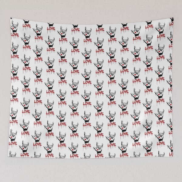 Item preview, Love , Banksy style , sign language designed and sold by CornershopTee.