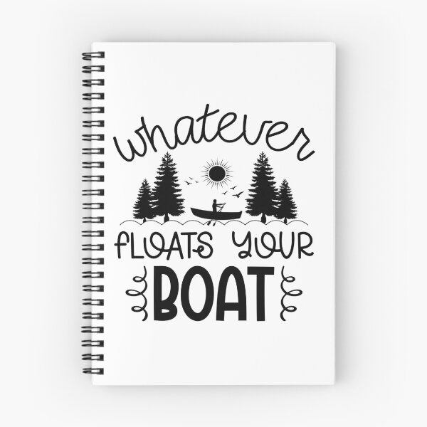 Item preview, Whatever Floats Your Boat – Funny Lake Life Design designed and sold by EmeraldeaArt.