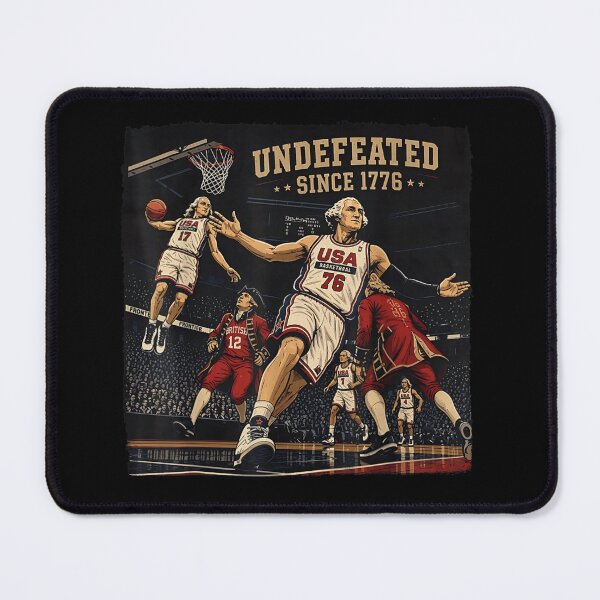 Item preview, Retro George Washington Dunking Basketball Funny American Patriot 1776 Sports Vintage Graphic designed and sold by River Silva.
