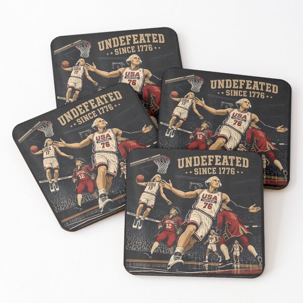 Item preview, Retro George Washington Dunking Basketball Funny American Patriot 1776 Sports Vintage Graphic designed and sold by River Silva.