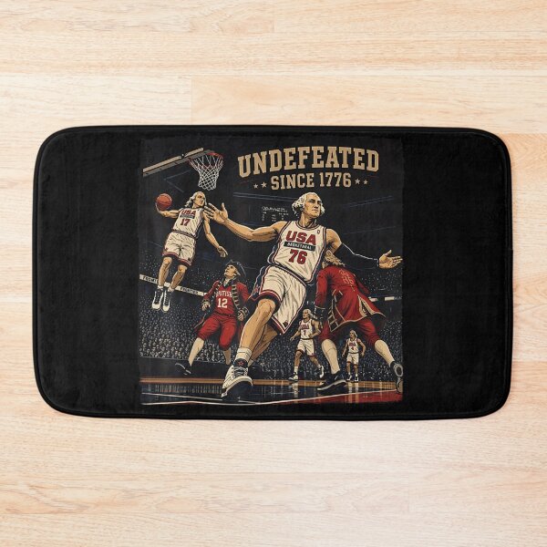 Item preview, Retro George Washington Dunking Basketball Funny American Patriot 1776 Sports Vintage Graphic designed and sold by River Silva.