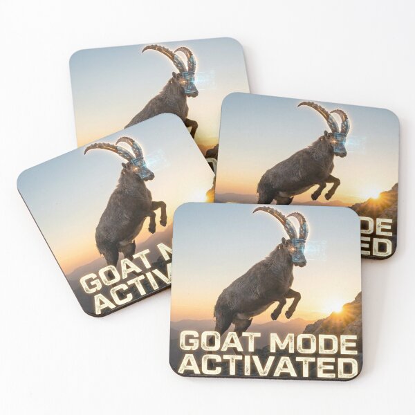 Item preview, goat motivation design designed and sold by creatorarun.