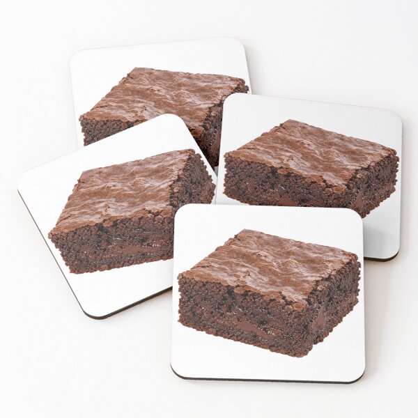 Item preview, Chocolate Brownie Square Dessert designed and sold by PriyankaSonara.