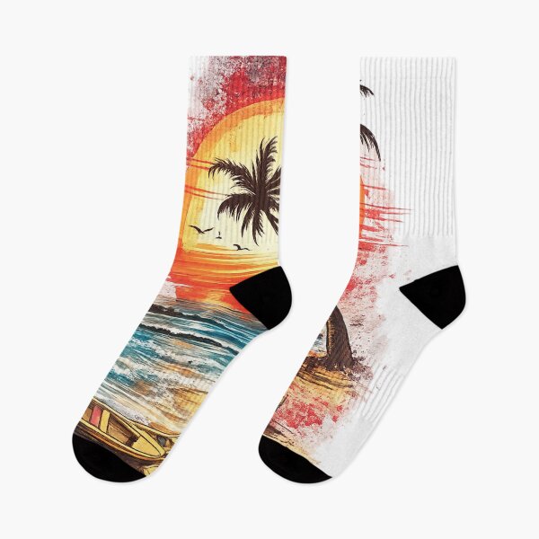 Item preview, Sunset Paradise | Tropical Beach Escape designed and sold by Sticleg.